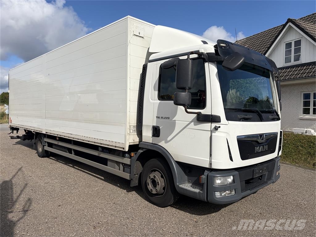 MAN TGL 12.220 4x2 Box Euro-6 شاحنات ذات هيكل صندوقي