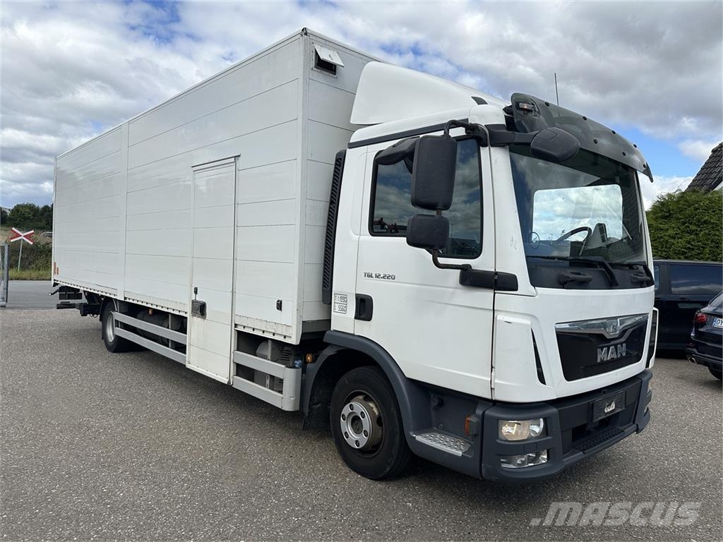 MAN TGL 12.220 4x2 Box Euro-6 12 tons Camiones caja cerrada