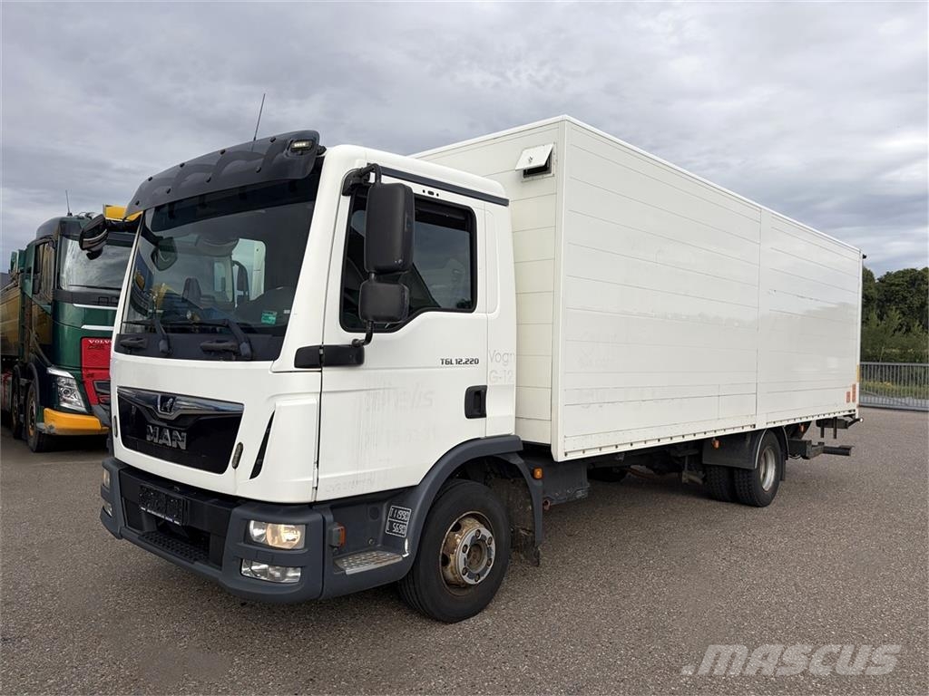 MAN TGL 12.220 4x2 Box Euro-6 12 tons Fast kasse