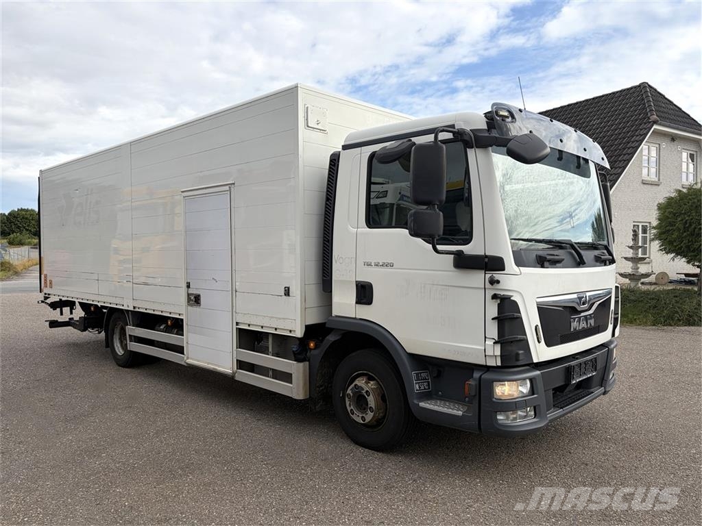 MAN TGL 12.220 4x2 Box Euro-6 12 tons Fast kasse