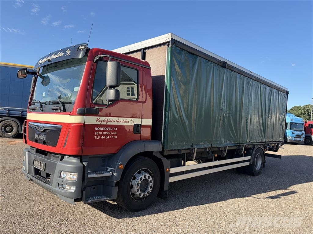 MAN TGM 18.290 4x2 Euro-6 篷布卡車