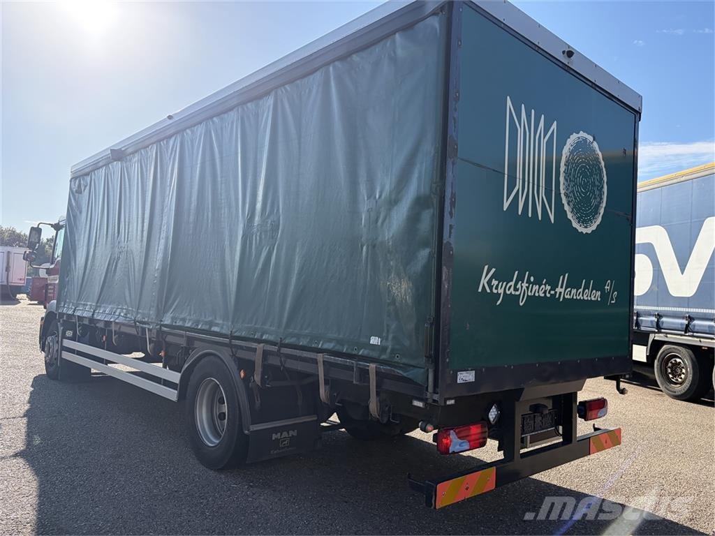 MAN TGM 18.290 4x2 Euro-6 篷布卡車