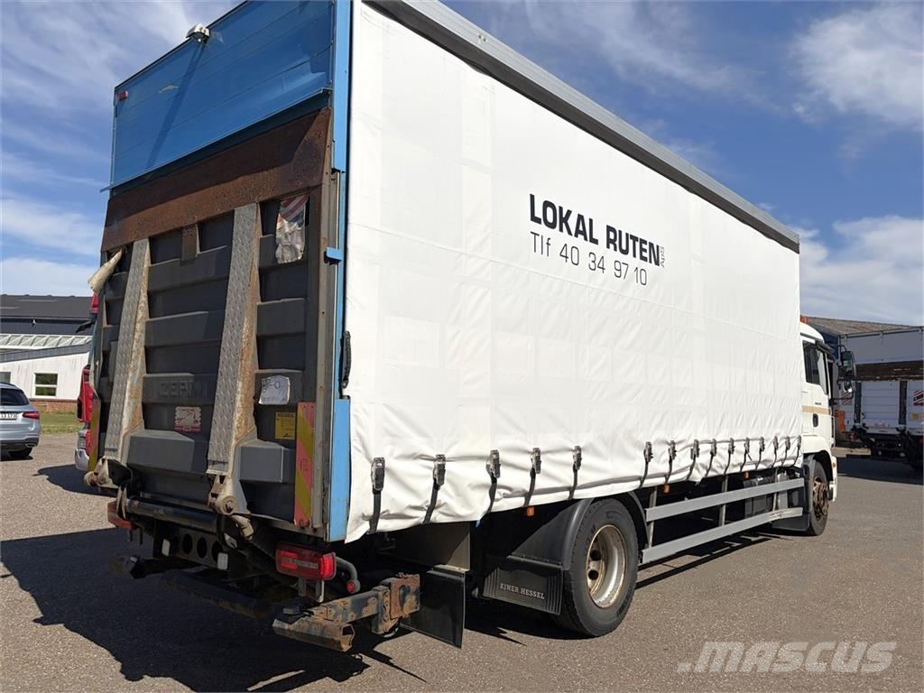 MAN TGM 18.290 4x2 Fragtbil Euro-6 euro-6 Curtainsider trucks