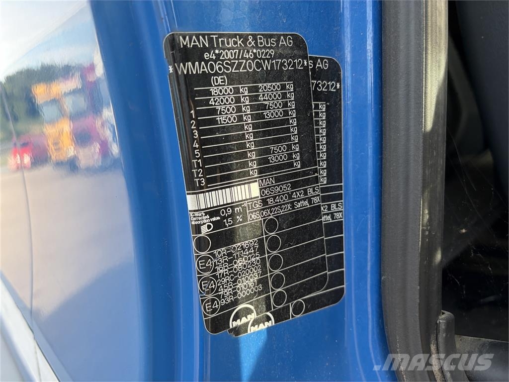 MAN TGS 18.400 4x2 Tractor Units