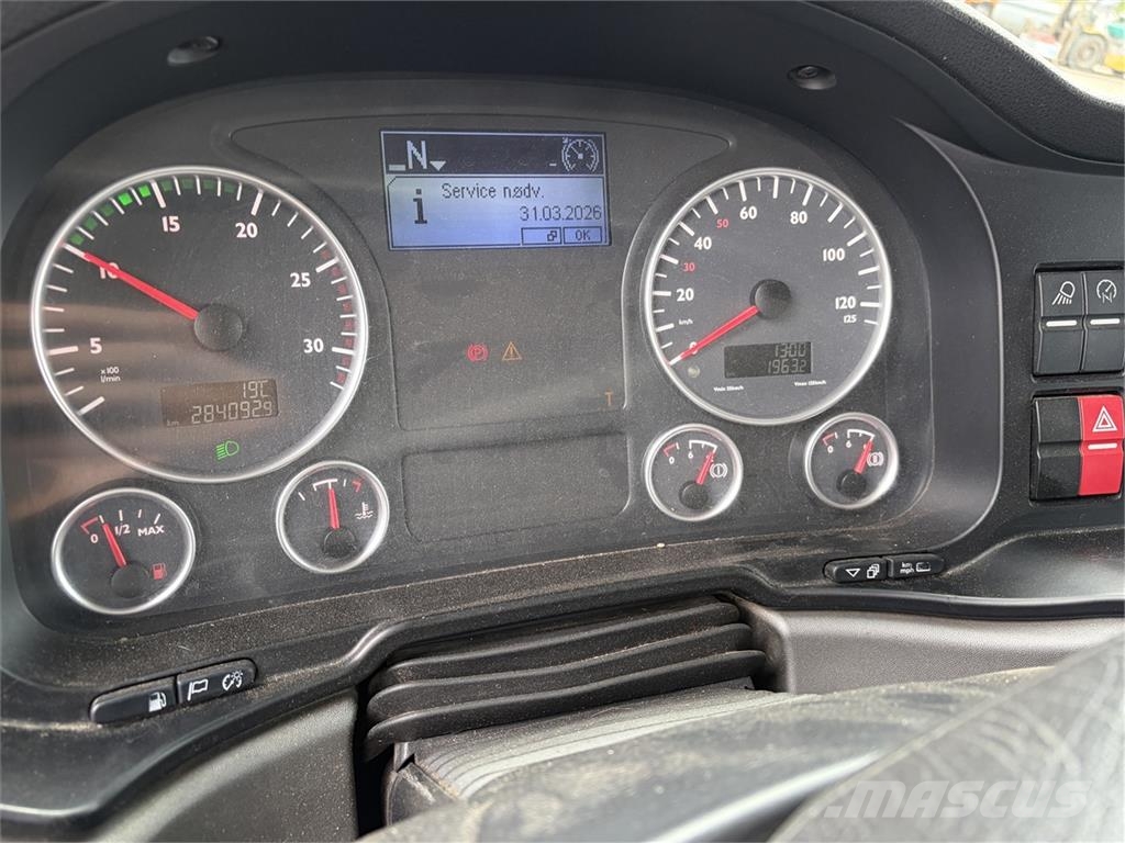MAN TGS 26.360 Hydro-drive Slamsuger hydrodrive شاحنات مزدوجة / خلخلة