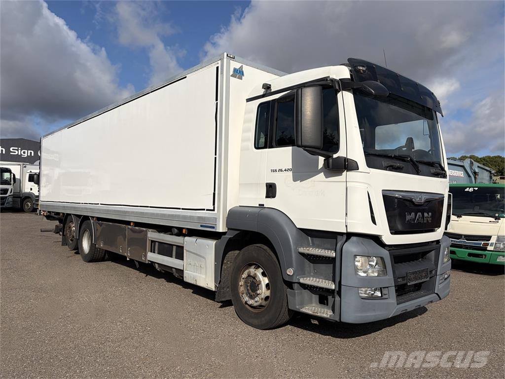 MAN TGS 26.420 6x2 Box Euro-6 euro-6 Umpikorikuorma-autot