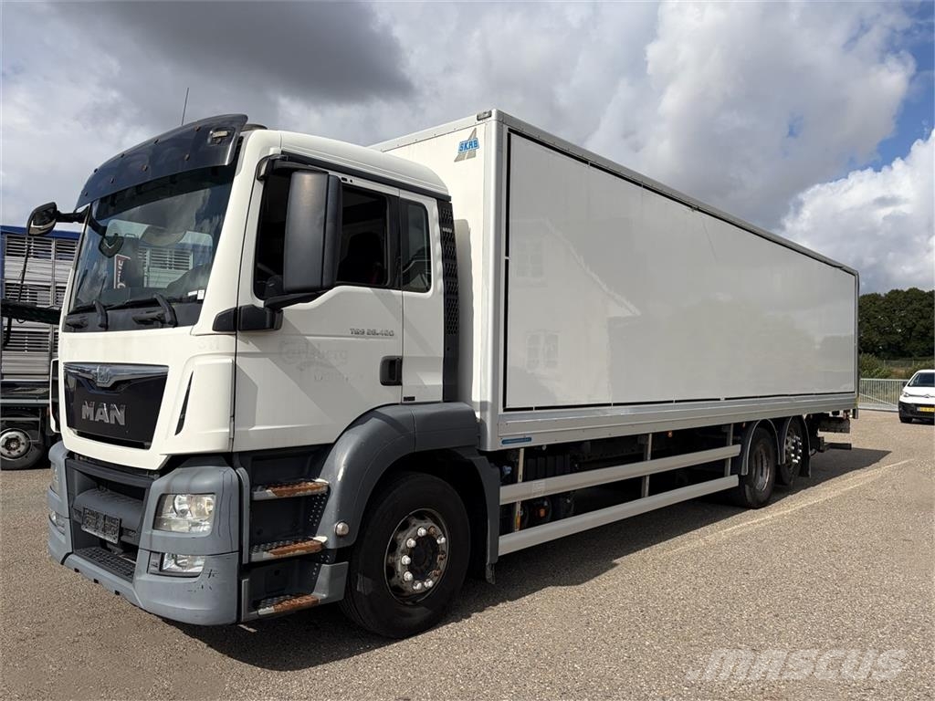 MAN TGS 26.420 6x2 Box Euro-6 euro-6 Camion cassonati