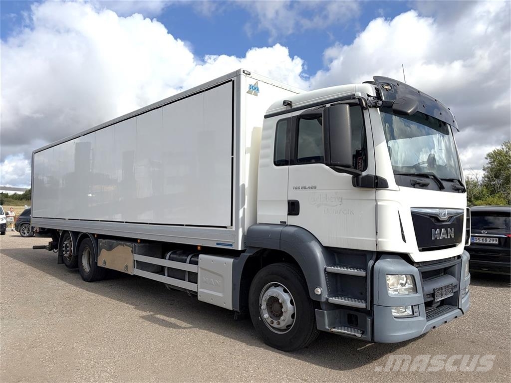 MAN TGS 26.420 6x2 Box Euro-6 euro-6 Camion cassonati