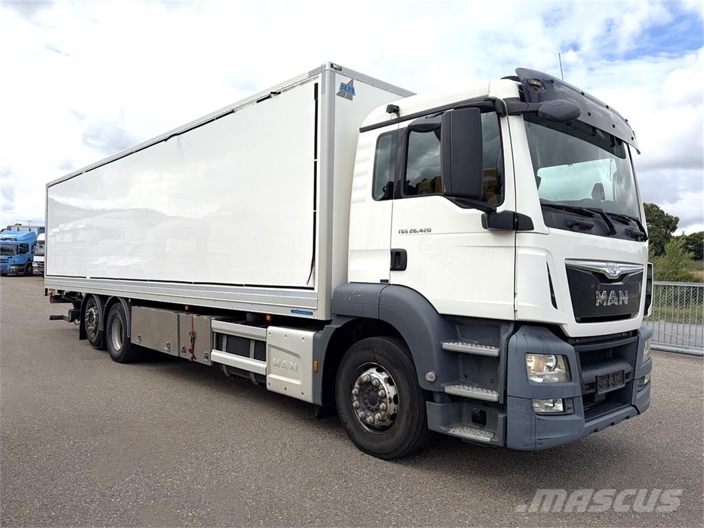 MAN TGS 26.420 6x2 Box Euro-6 euro-6 Umpikorikuorma-autot