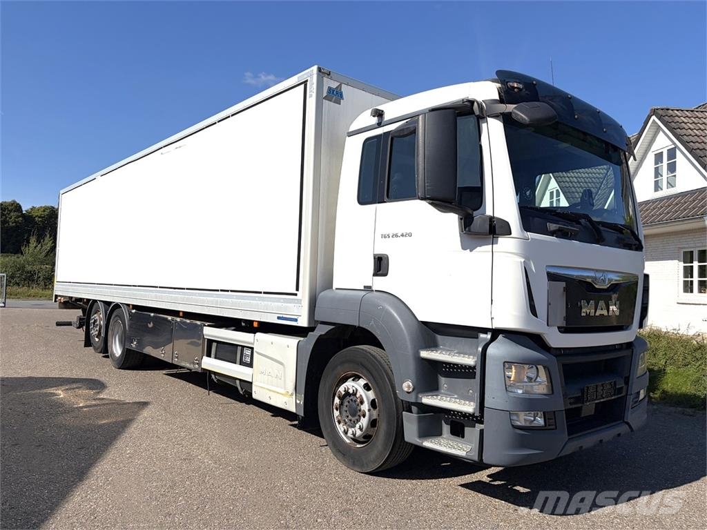 MAN TGS 26.420 6x2 Box Euro-6 euro-6 Camiones caja cerrada