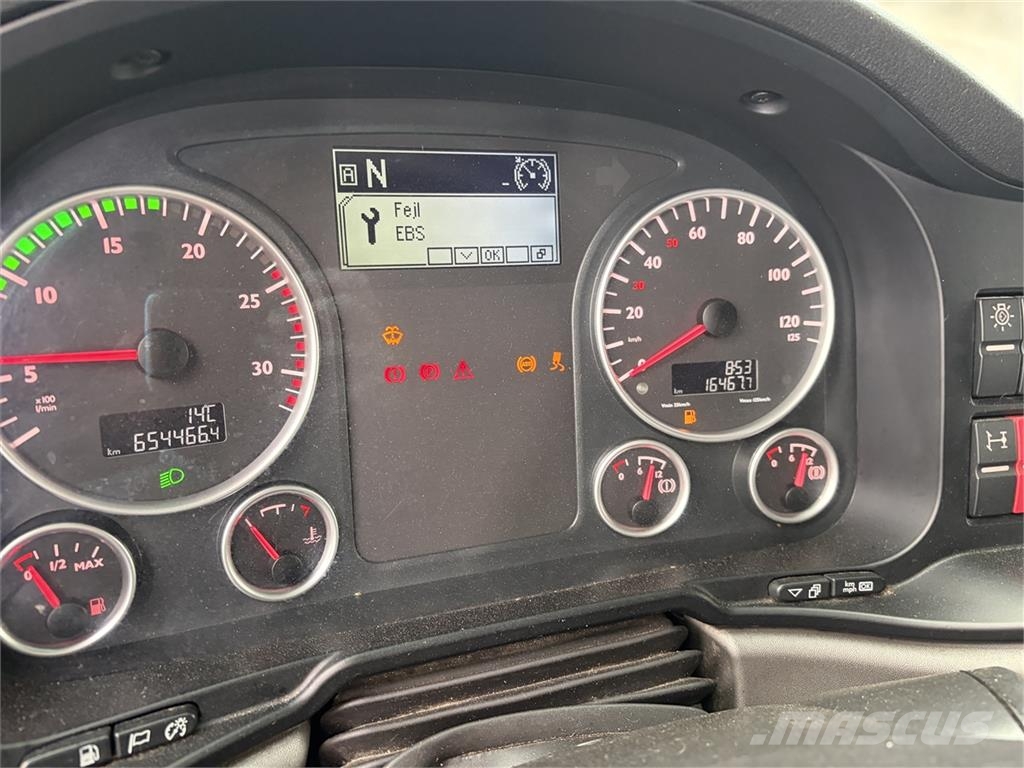 MAN TGX 26.440 6x2 BDF Euro-6 Camion portacontainer