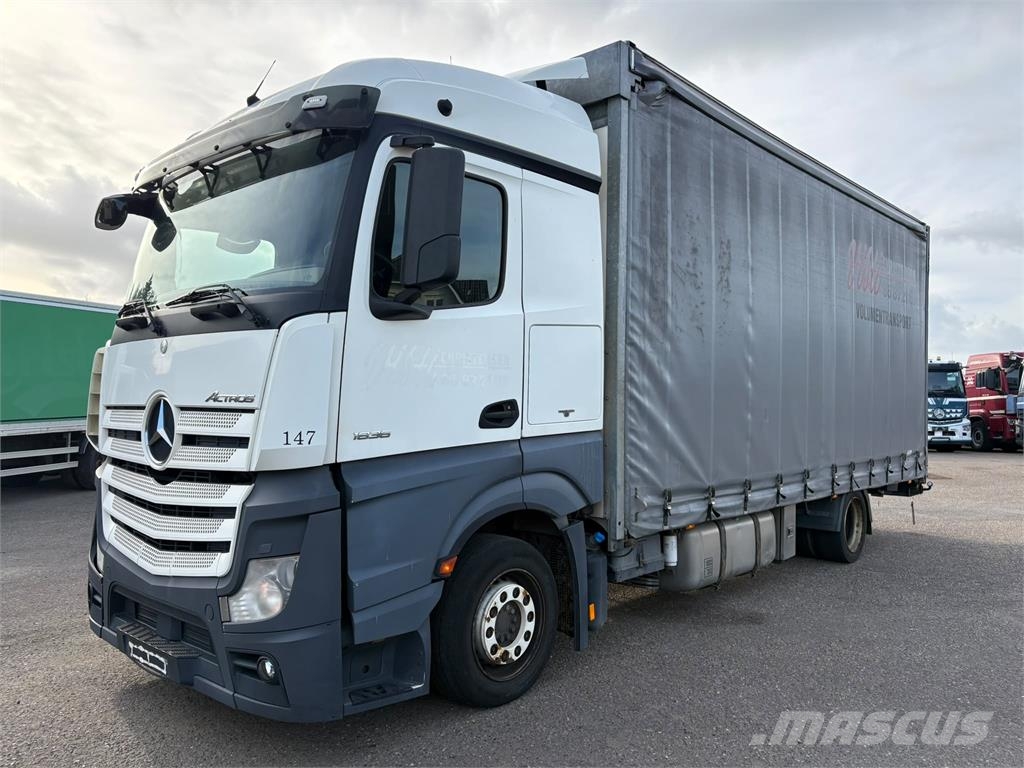 Mercedes-Benz 1836 4x2 Fragt - Euro 6 Priekabos su tentu