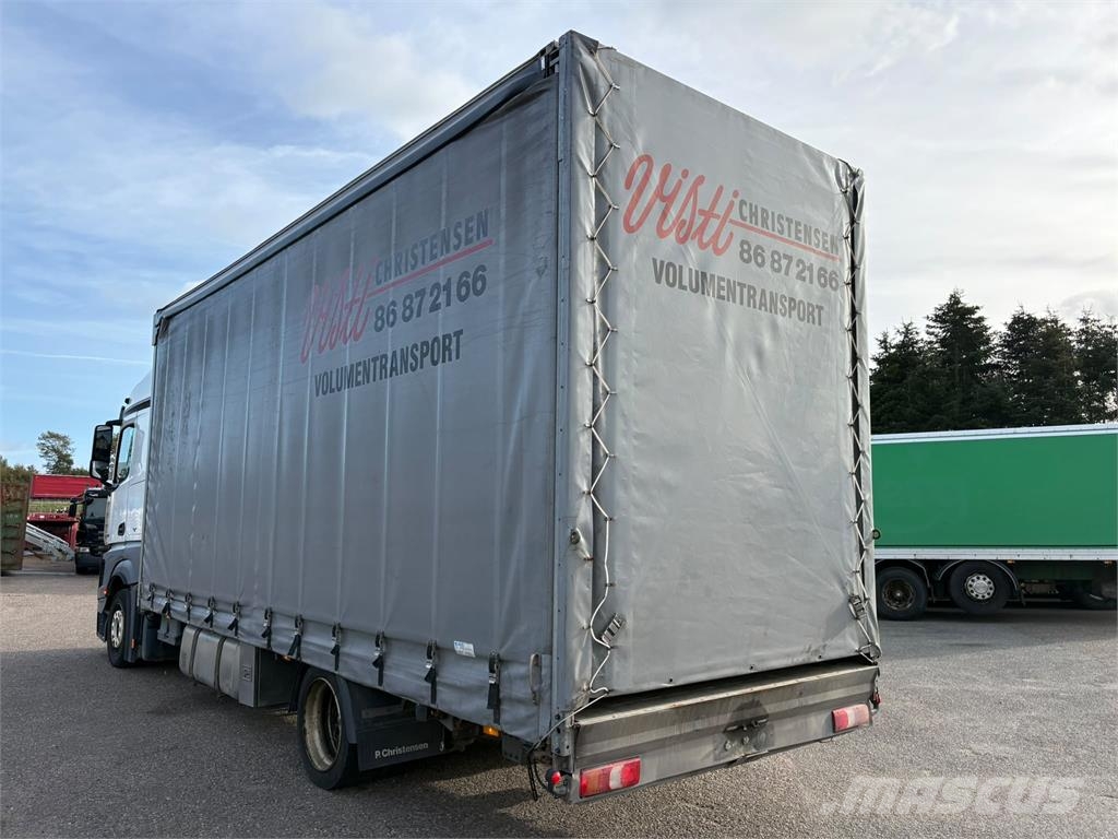 Mercedes-Benz 1836 4x2 Fragt - Euro 6 Priekabos su tentu