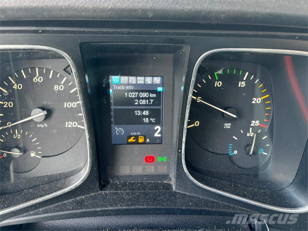 Mercedes-Benz 1836 4x2 Fragt - Euro 6 Priekabos su tentu