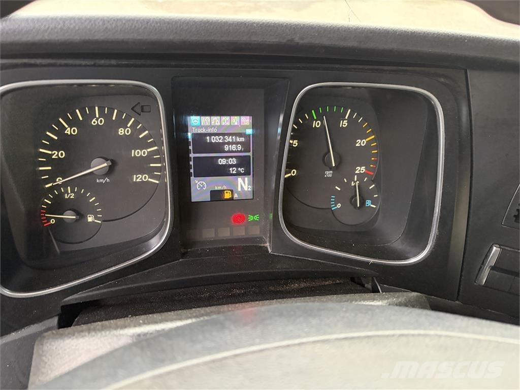Mercedes-Benz Actros 1836 4x2 Euro-6 カーテンサイダートラック