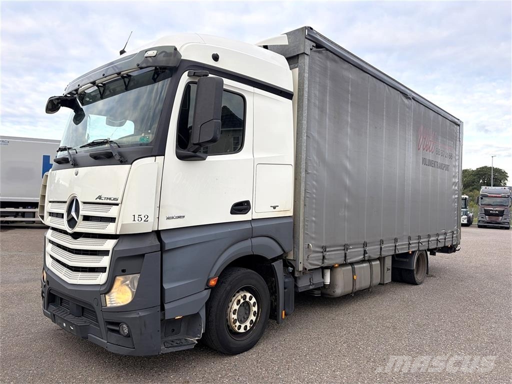 Mercedes-Benz Actros 1836 4x2 Euro-6 カーテンサイダートラック
