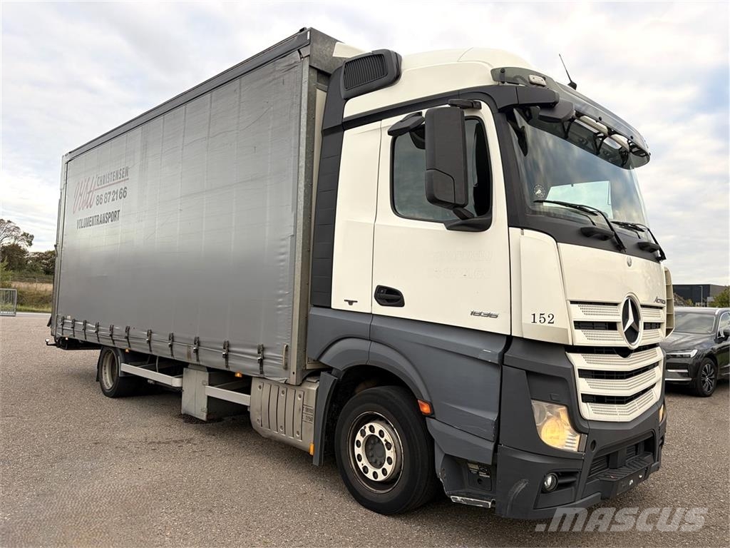 Mercedes-Benz Actros 1836 4x2 Euro-6 カーテンサイダートラック
