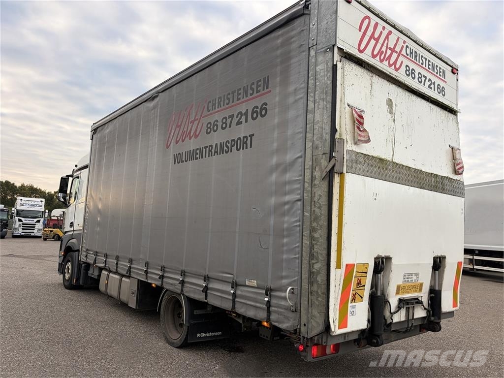 Mercedes-Benz Actros 1836 4x2 Euro-6 カーテンサイダートラック
