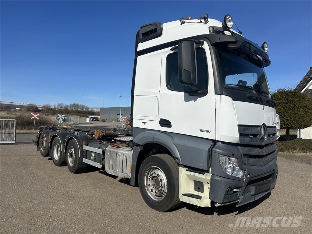 Mercedes-Benz Actros 3251 8x2 Wirehejs Euro-6 euro-6 케이블 리프트 탈착식 트럭