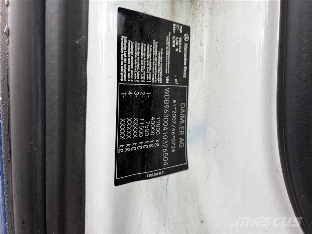 Mercedes-Benz Antos 1830 4x2 Box Sanduk kamioni