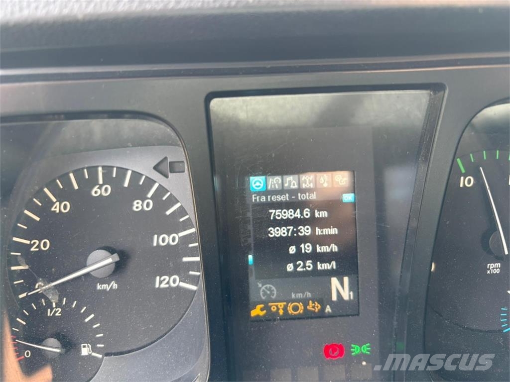 Mercedes-Benz Antos 2533 6x2 Box Euro-6 euro-6 Camiones con caja de remolque