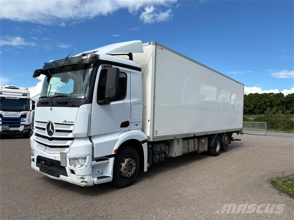 Mercedes-Benz Antos 2533 6x2 Box Euro-6 euro-6 Camiones con caja de remolque