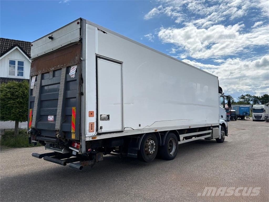 Mercedes-Benz Antos 2533 6x2 Box Euro-6 euro-6 Camiones con caja de remolque