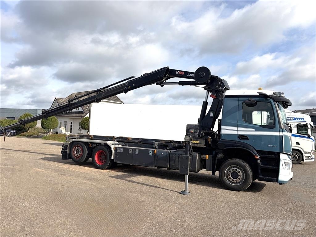 Mercedes-Benz Arocs 2546 6x2 Hiab 262 Demontažnii kamioni za podizanje kabela