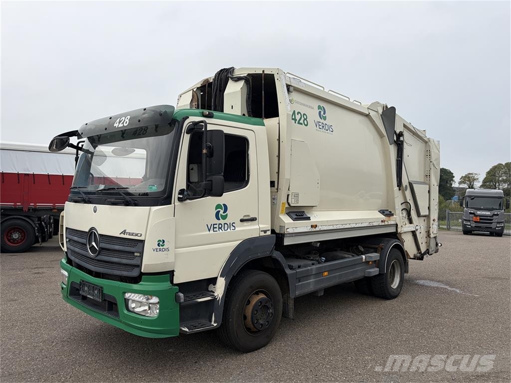 Mercedes-Benz Atego 1527 4x2 Norba 2-kammer شاحنات المخلفات