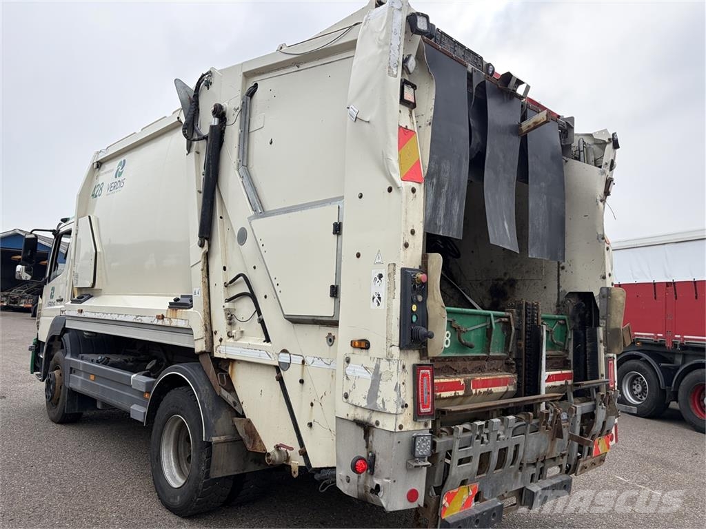 Mercedes-Benz Atego 1527 4x2 Norba 2-kammer شاحنات المخلفات