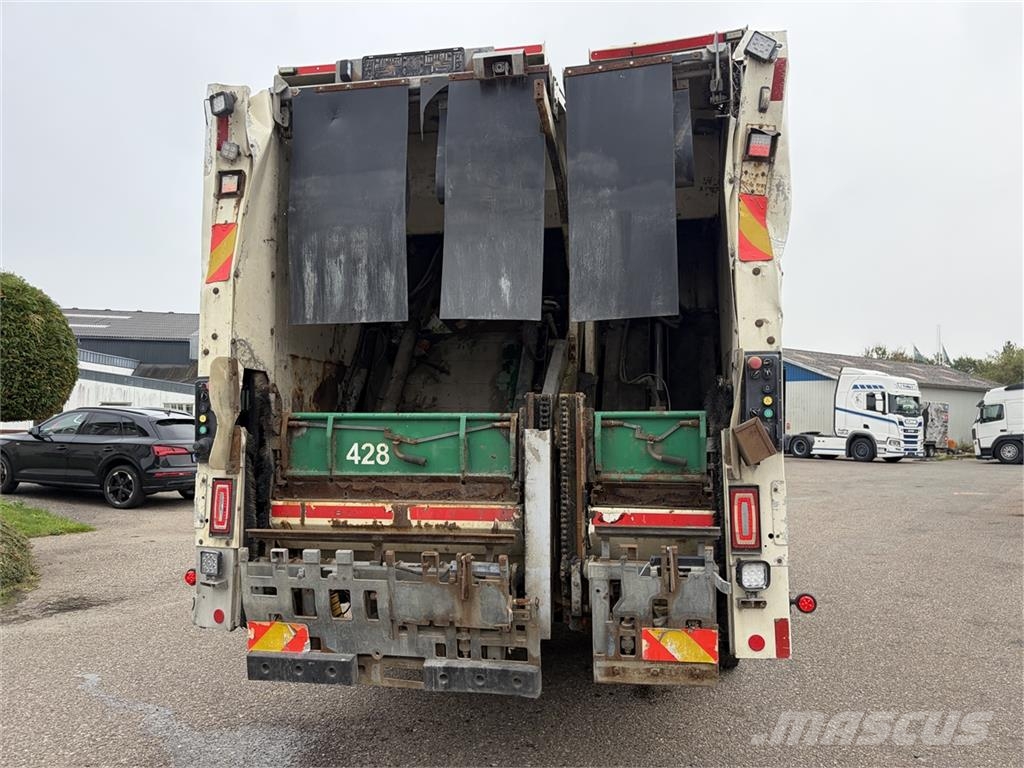 Mercedes-Benz Atego 1527 4x2 Norba 2-kammer Atik kamyonlari