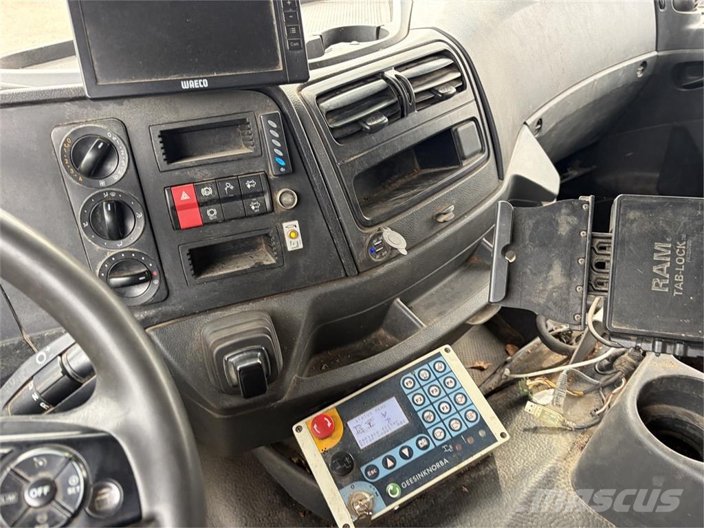 Mercedes-Benz Atego 1527 4x2 Norba 2-kammer Atik kamyonlari