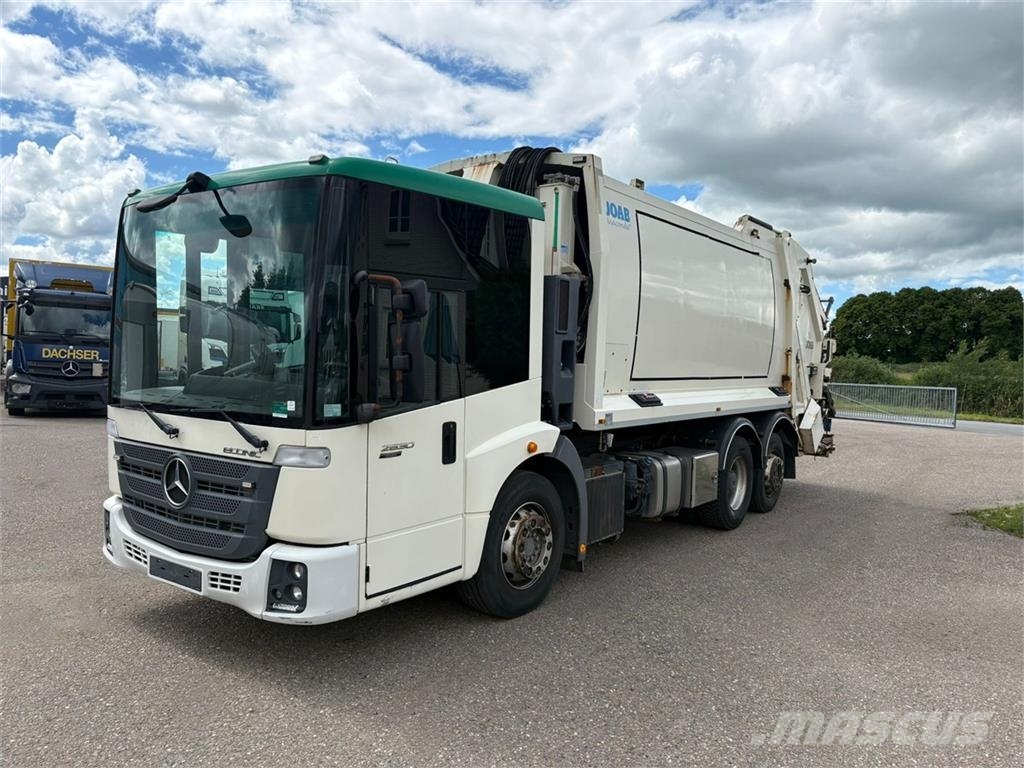 Mercedes-Benz Econic 2630 Euro-6 Diesel Joab euro-6 شاحنات المخلفات