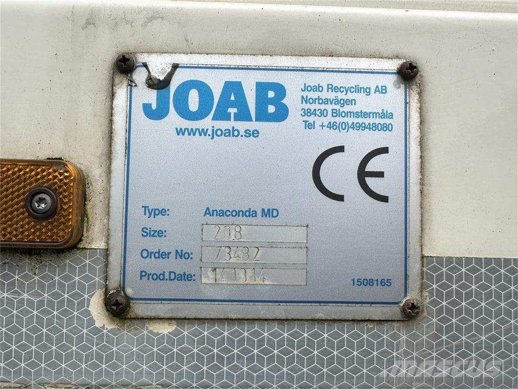 Mercedes-Benz Econic 2630 Euro-6 Diesel Joab euro-6 شاحنات المخلفات