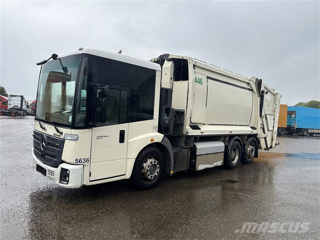 Mercedes-Benz Econic 2630 GAS Norba 2-kammer gas Jäteautot