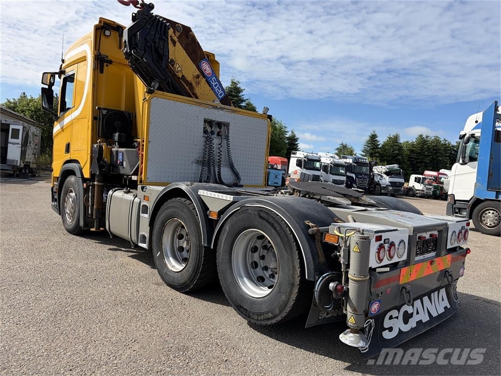 Scania R500 6x2 HMF 5020 Kran hmf 5020 Tovornjaki z žerjavom