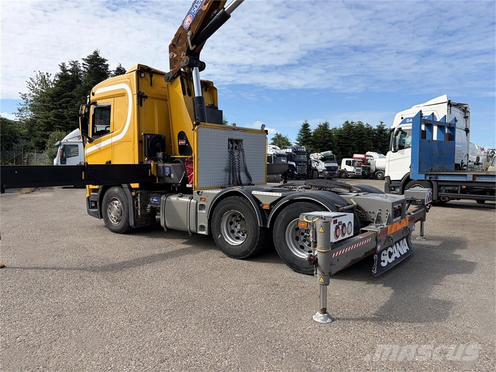 Scania R500 6x2 HMF 5020 Kran hmf 5020 Tovornjaki z žerjavom