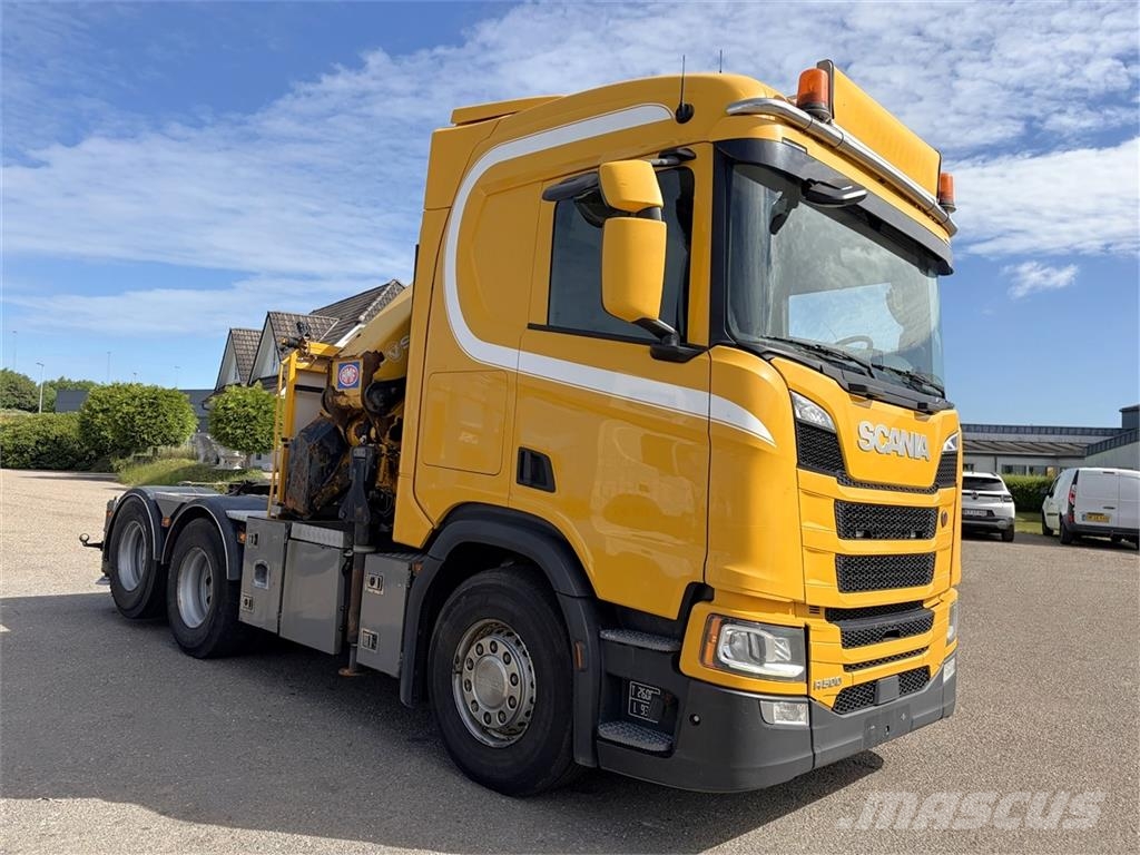 Scania R500 6x2 HMF 5020 Kran hmf 5020 Tovornjaki z žerjavom