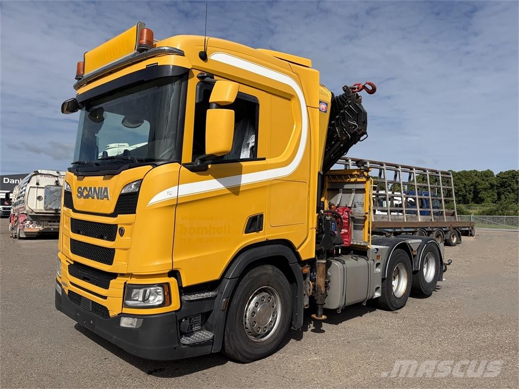 Scania R500 6x2 HMF 5020 Kran hmf 5020 Tovornjaki z žerjavom