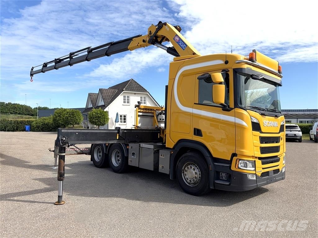 Scania R500 6x2 HMF 5020 Kran hmf 5020 Tovornjaki z žerjavom