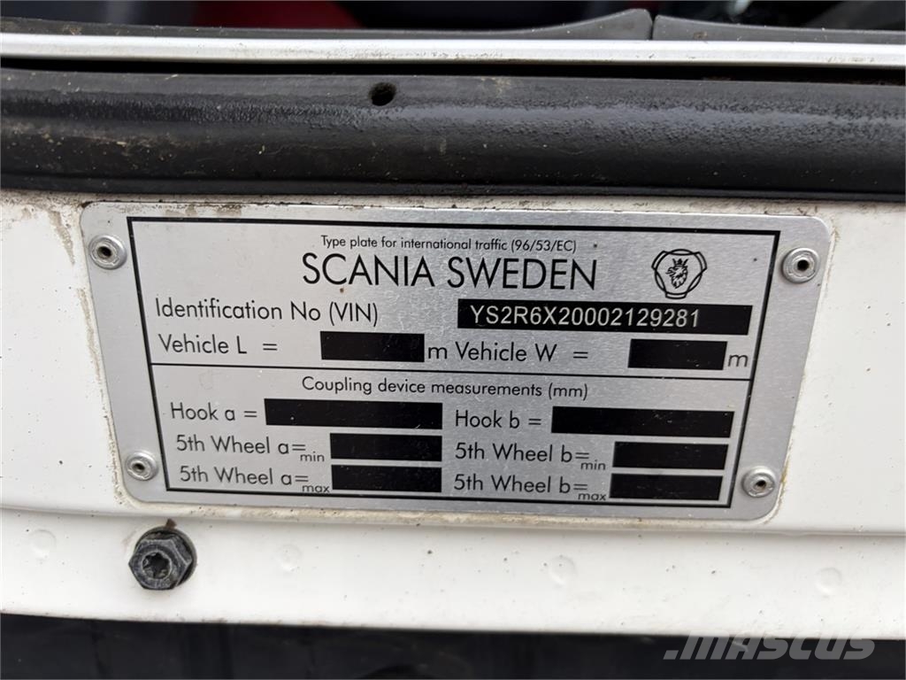 Scania R520 V8 Korntræk Kipper
