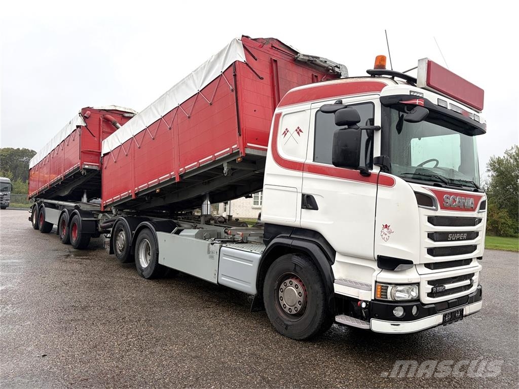 Scania R520 V8 Korntræk Kipper