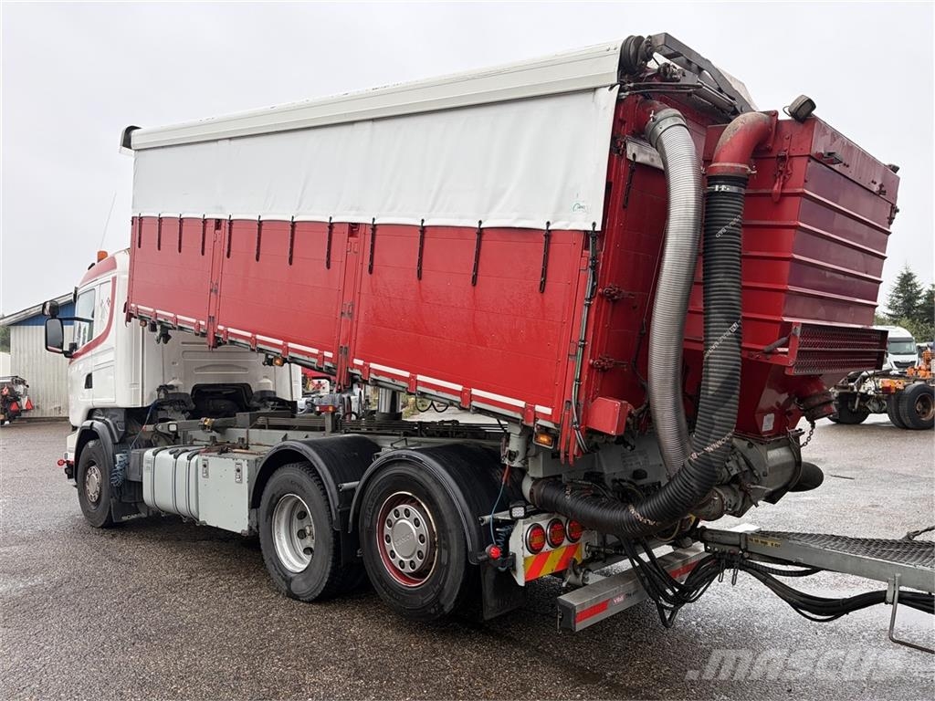 Scania R520 V8 Korntræk Kipper