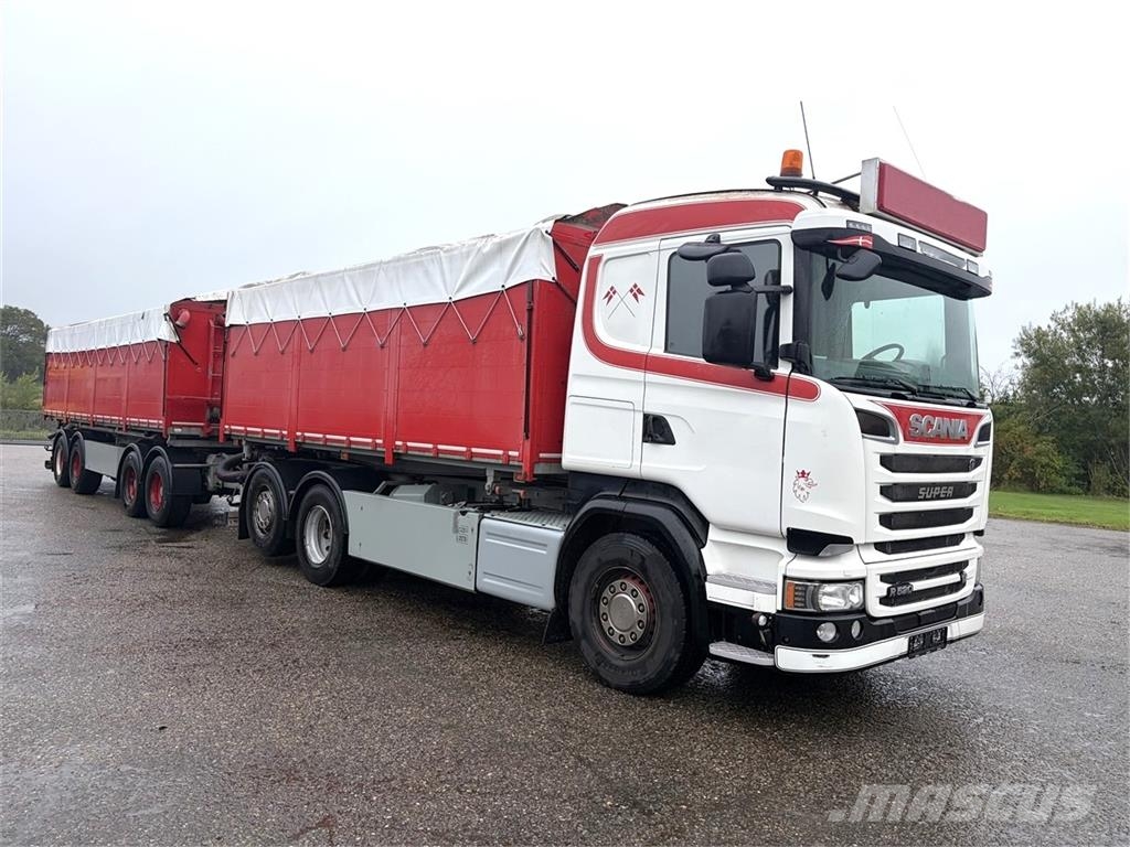 Scania R520 V8 Korntræk Kipper