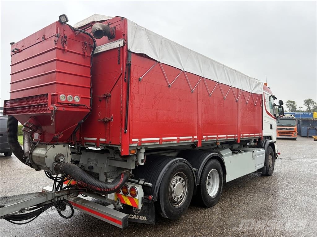 Scania R520 V8 Korntræk Kipper