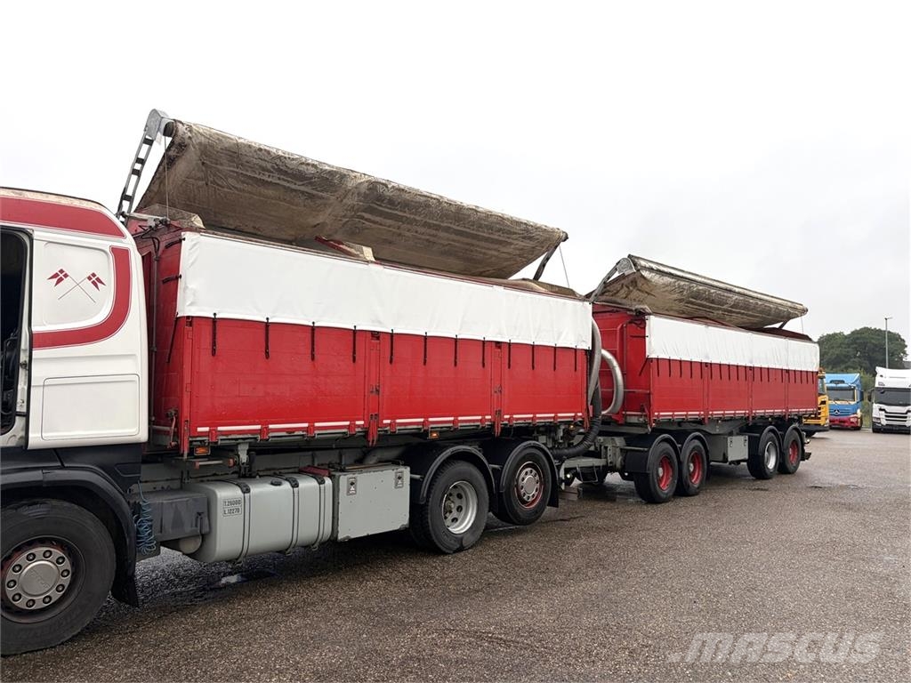 Scania R520 V8 Korntræk Kipper