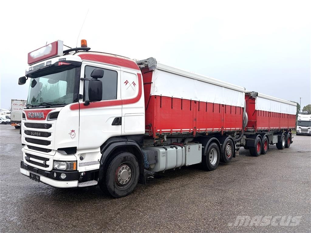 Scania R520 V8 Korntræk Kipper