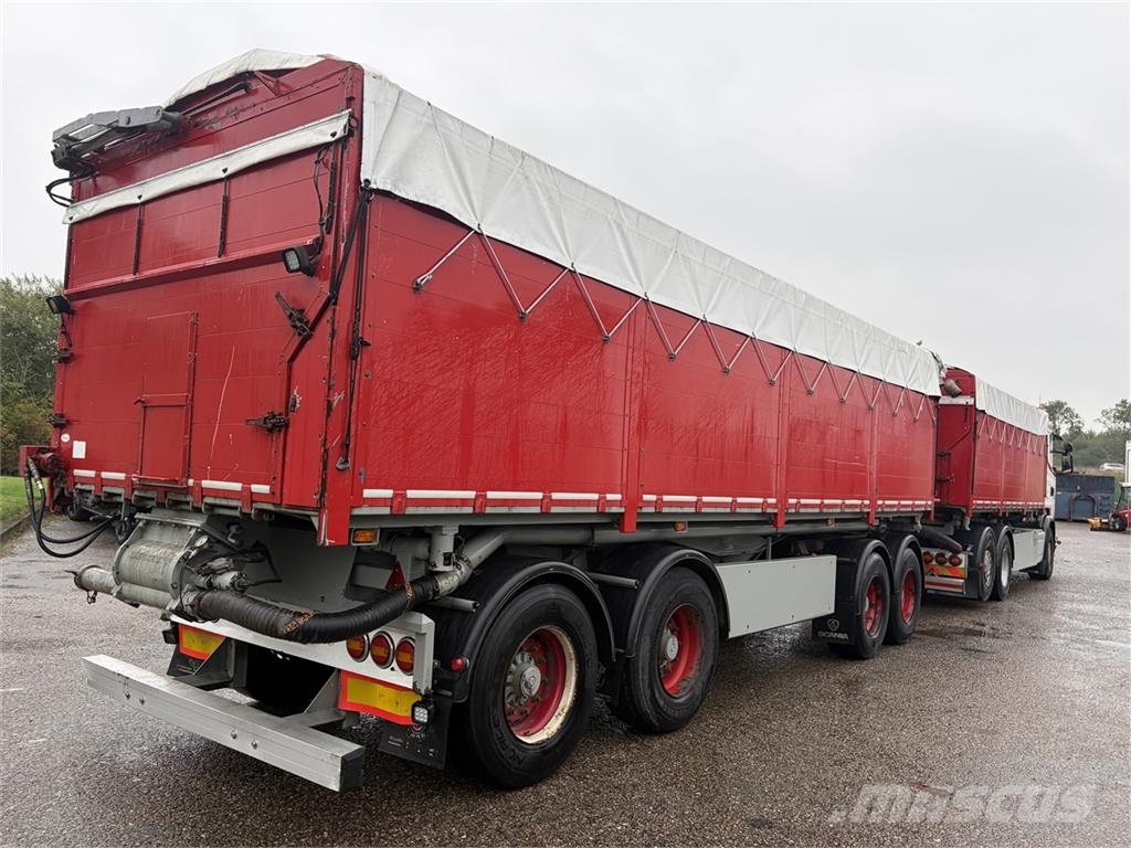 Scania R520 V8 Korntræk Kipper