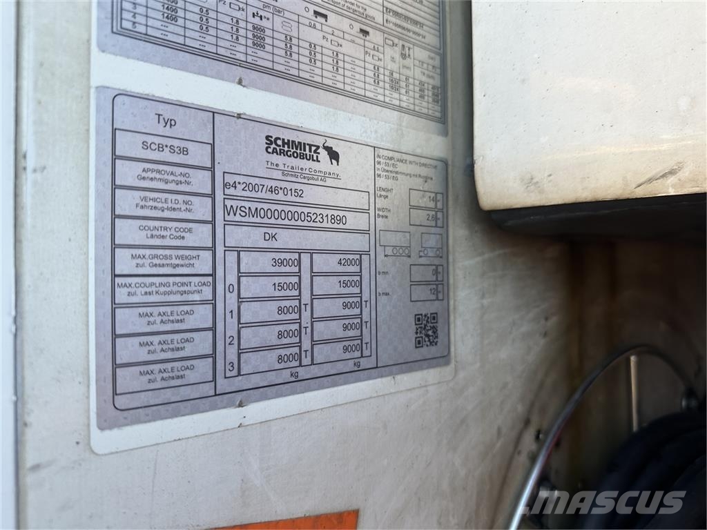 Schmitz Thermoking SLXi 300 Semirremolques de temperatura controlada