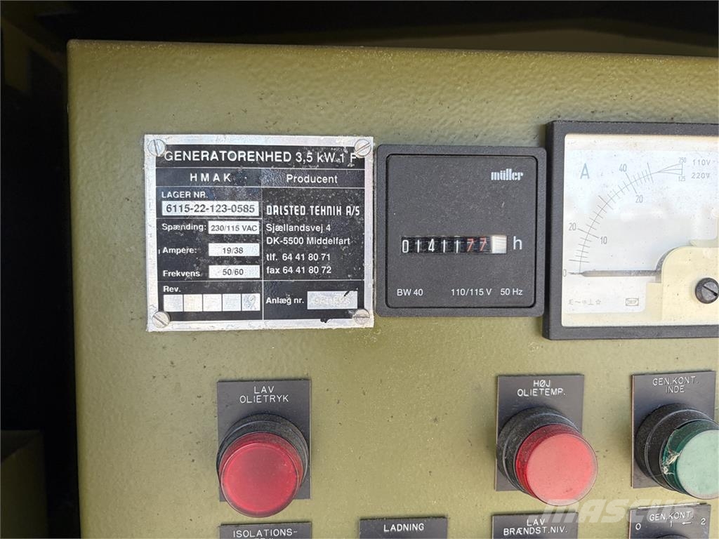 Various Dalsted Teknik Diesel generator 일렉트로닉스